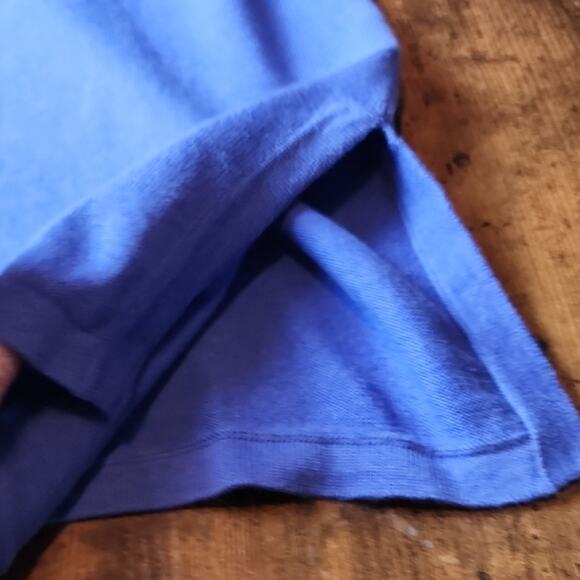 BOB MACKIE | NWT Maximalist Royal Blue Beaded Rhinestone Embellished Tunic | 1X - Picture 11 of 13